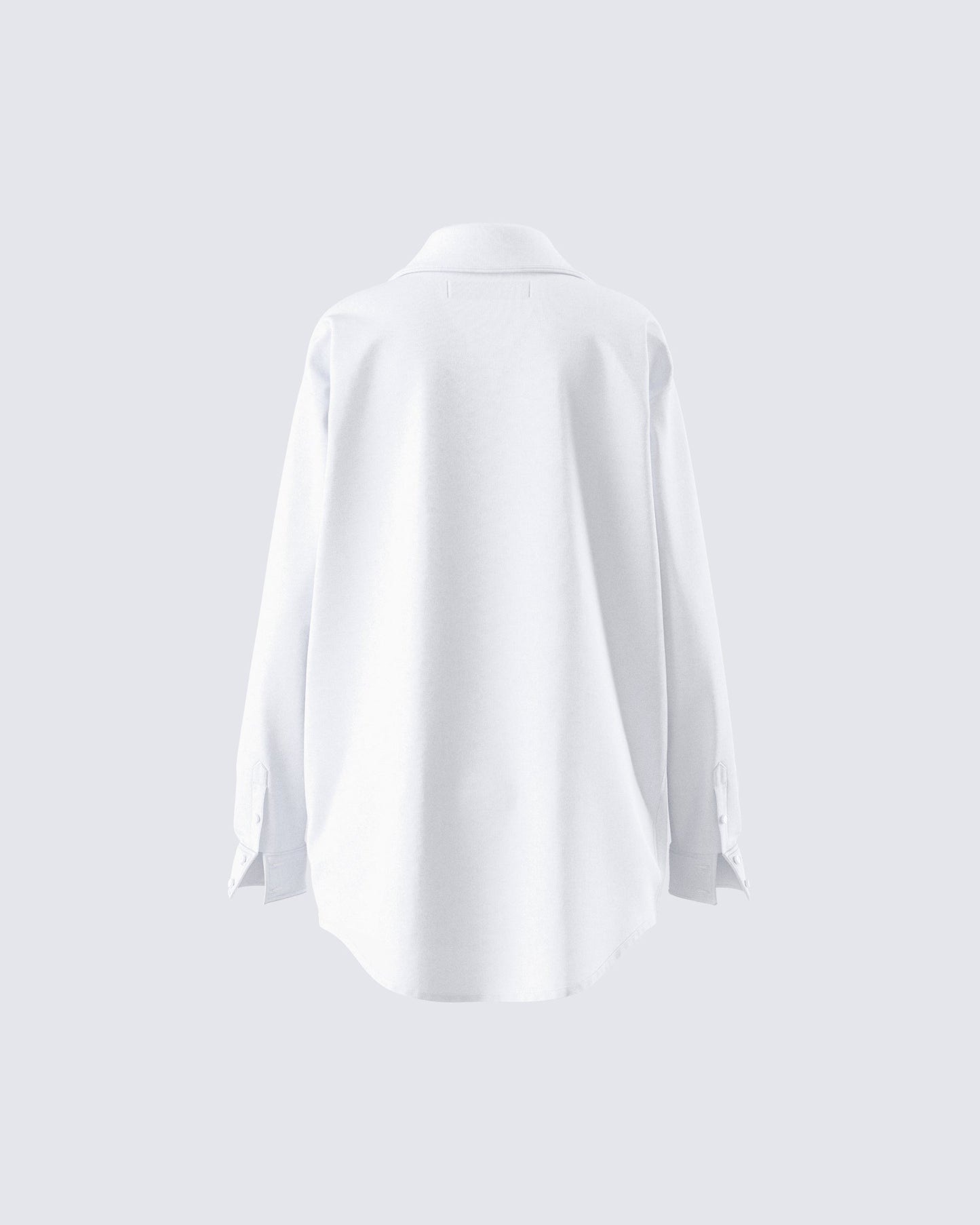 Claire White Oversized Shirt