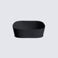 Mirla Black Jersey Bandeau Top