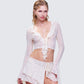 Maeve Ivory Lace Ruffle Top