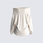 Nyx Ivory Off Shoulder Sweater Top