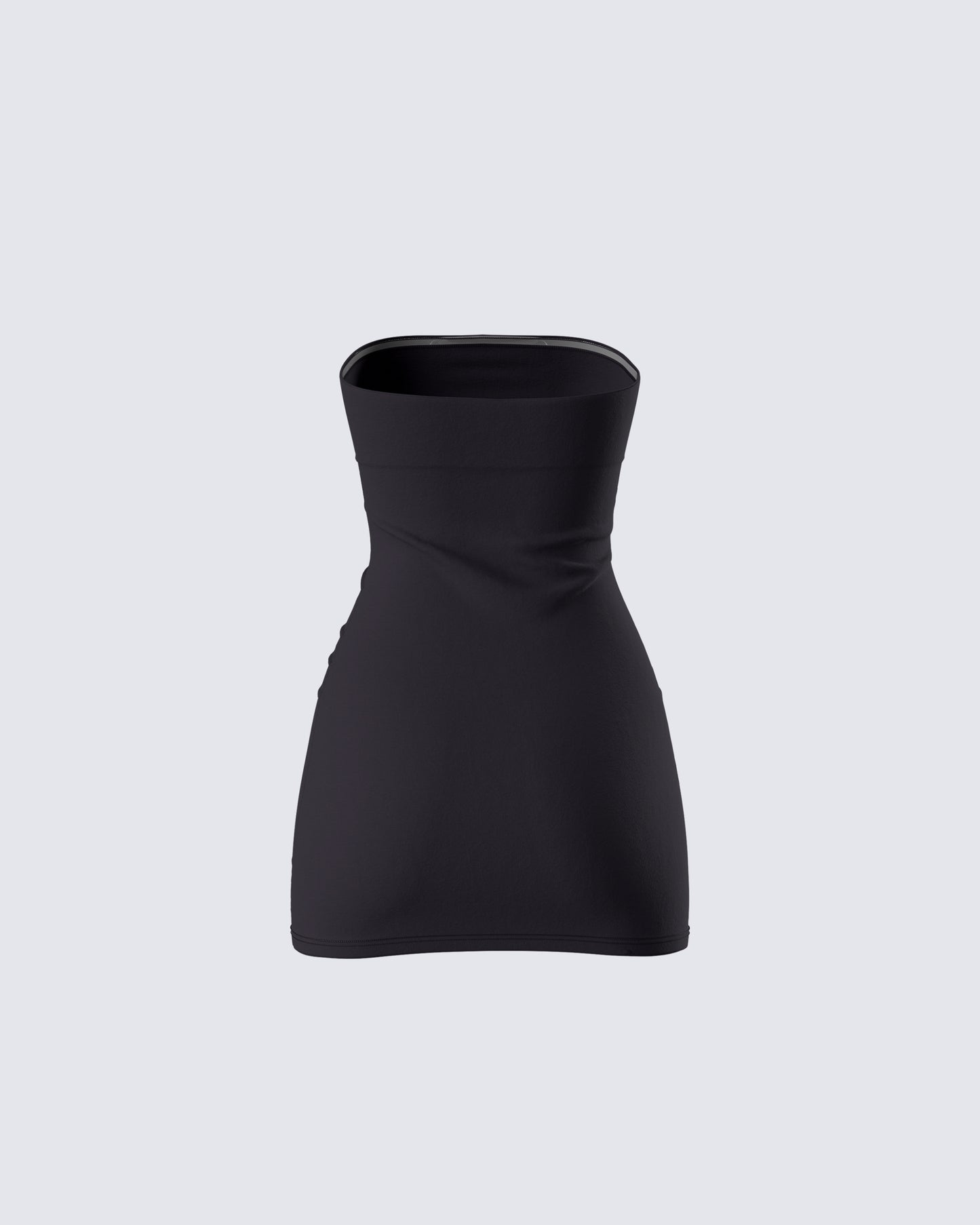 Maxine Black Jersey Tube Dress