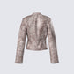 Nevelle Sage Wash Faux Leather Jacket