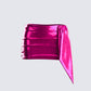 Sanya Pink Metallic Mini Skirt 3d product front