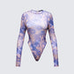 Thorne Multi Mesh Tattoo Printed Bodysuit product front