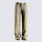 Sanvi Yellow Wash Stretch Jeans 3d product front