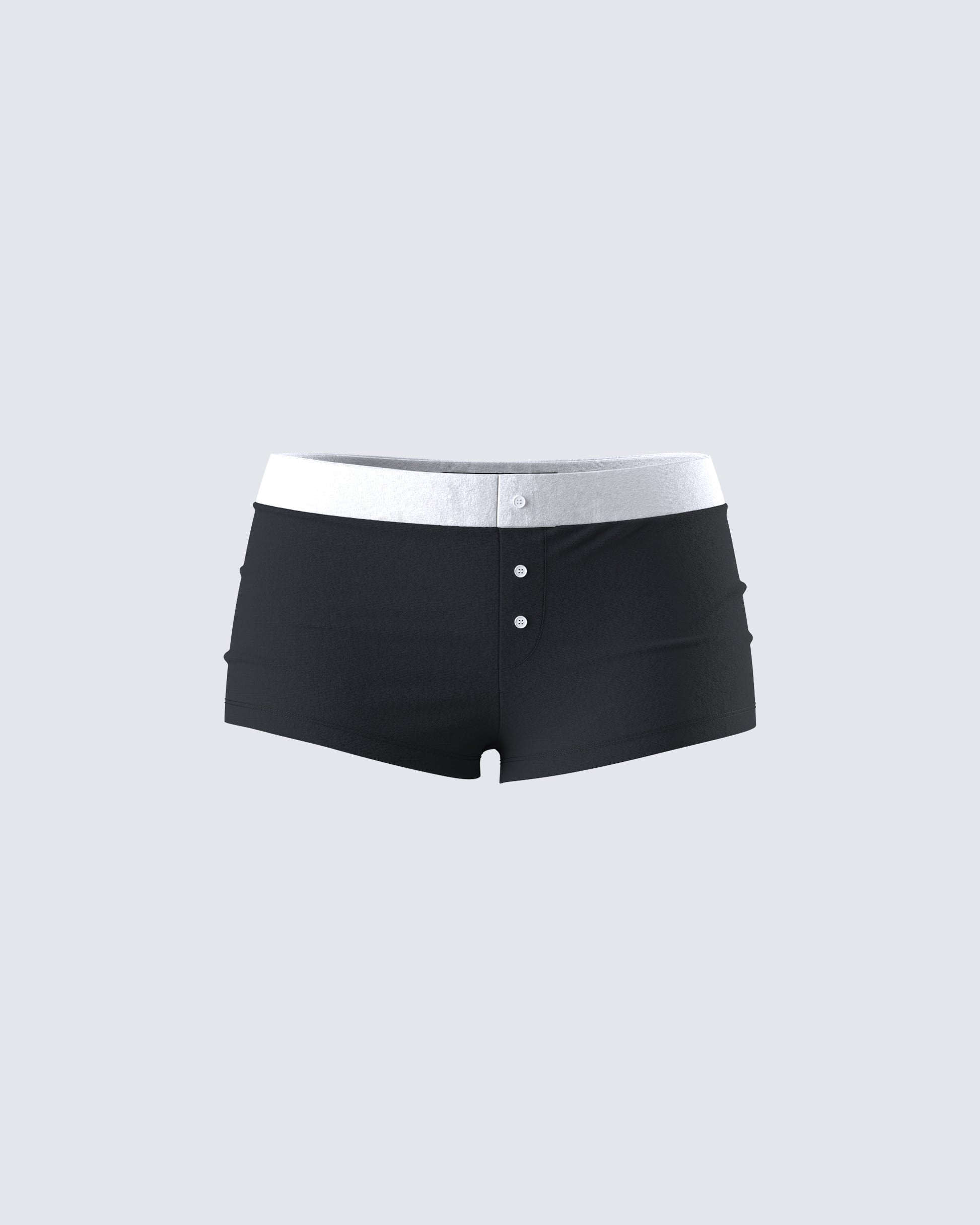 Darya Black Jersey Boxer Short product front
