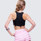 Emery Black Graphic Cut Off Tank