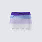 Vanessa Purple Sequin Knit Skirt product front