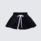 Kata Black Flounce Mini Skirt product front