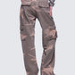 Oihana Brown Twill Cargo Pant