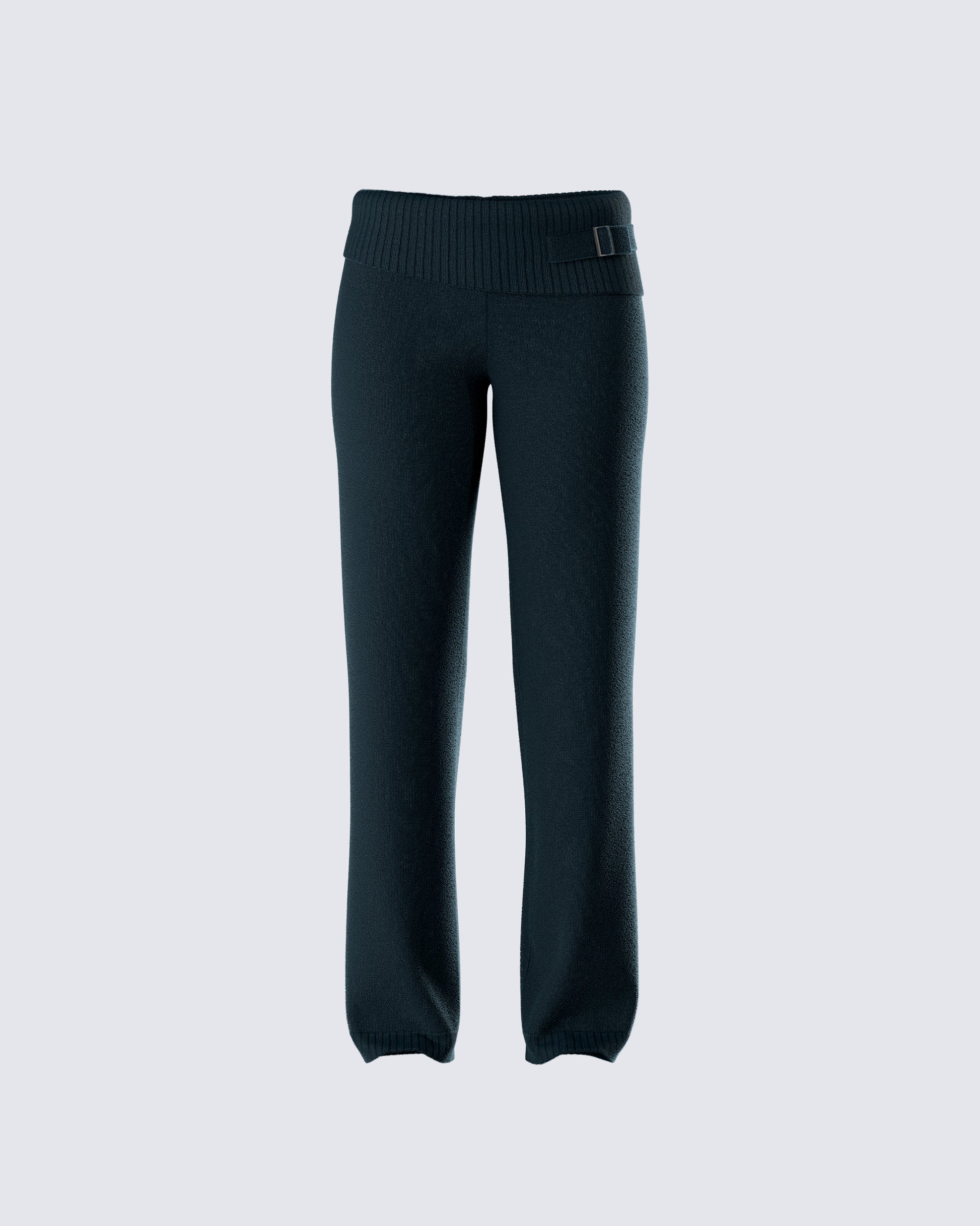Alyssa Black Knit Pant product front