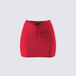Venetia Red Heart Mini Skirt product front