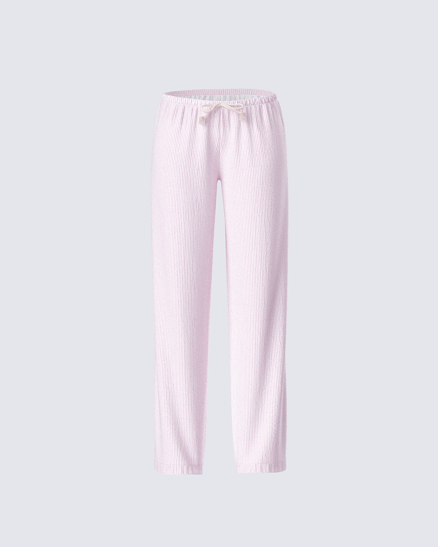 Akia Pink Stripe Drawstring Pant