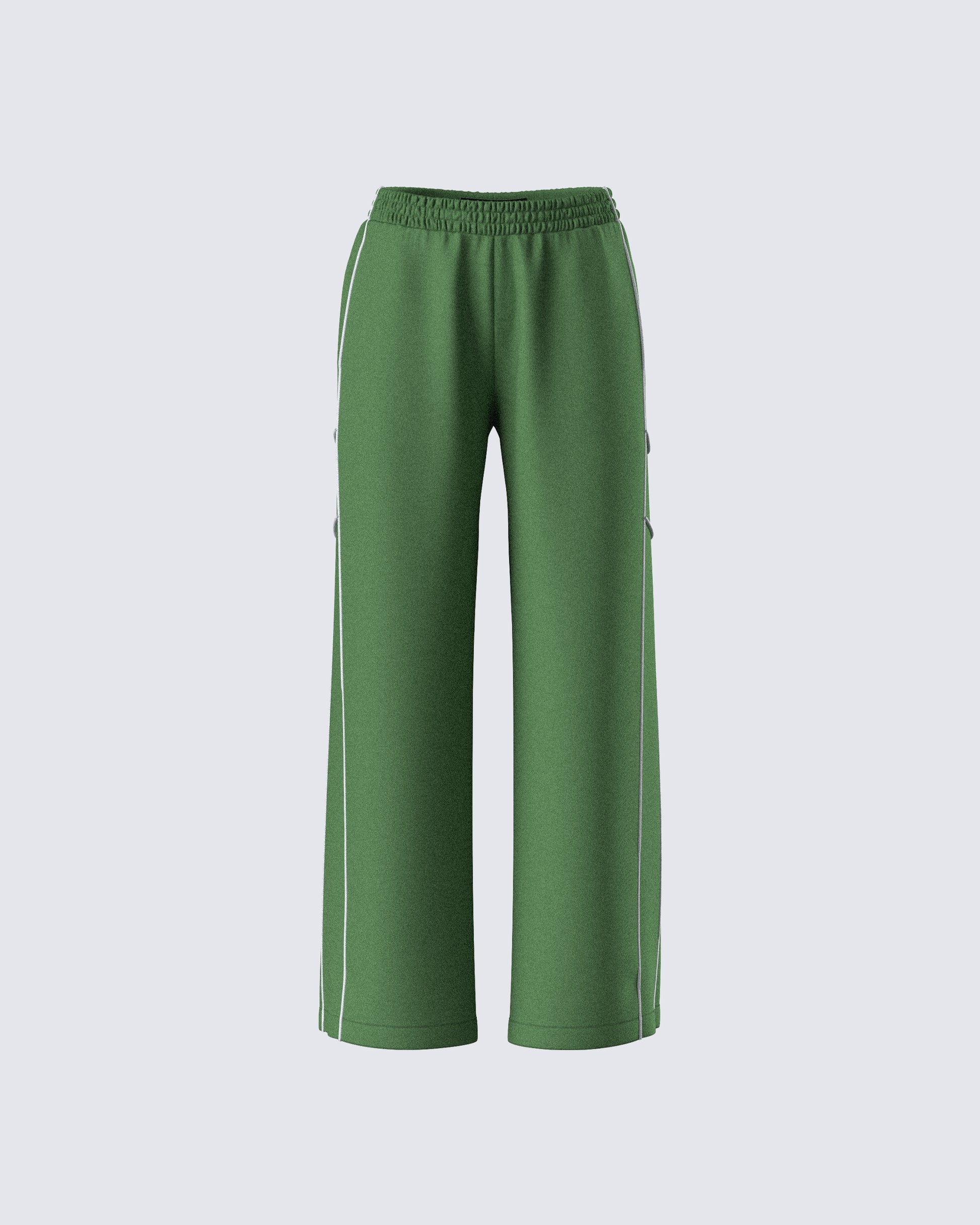Sidonia Baggy Green Track Pants product front