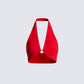 Carolina Red Halter Top