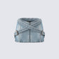 Eirene Denim Mini Skirt 3d product front
