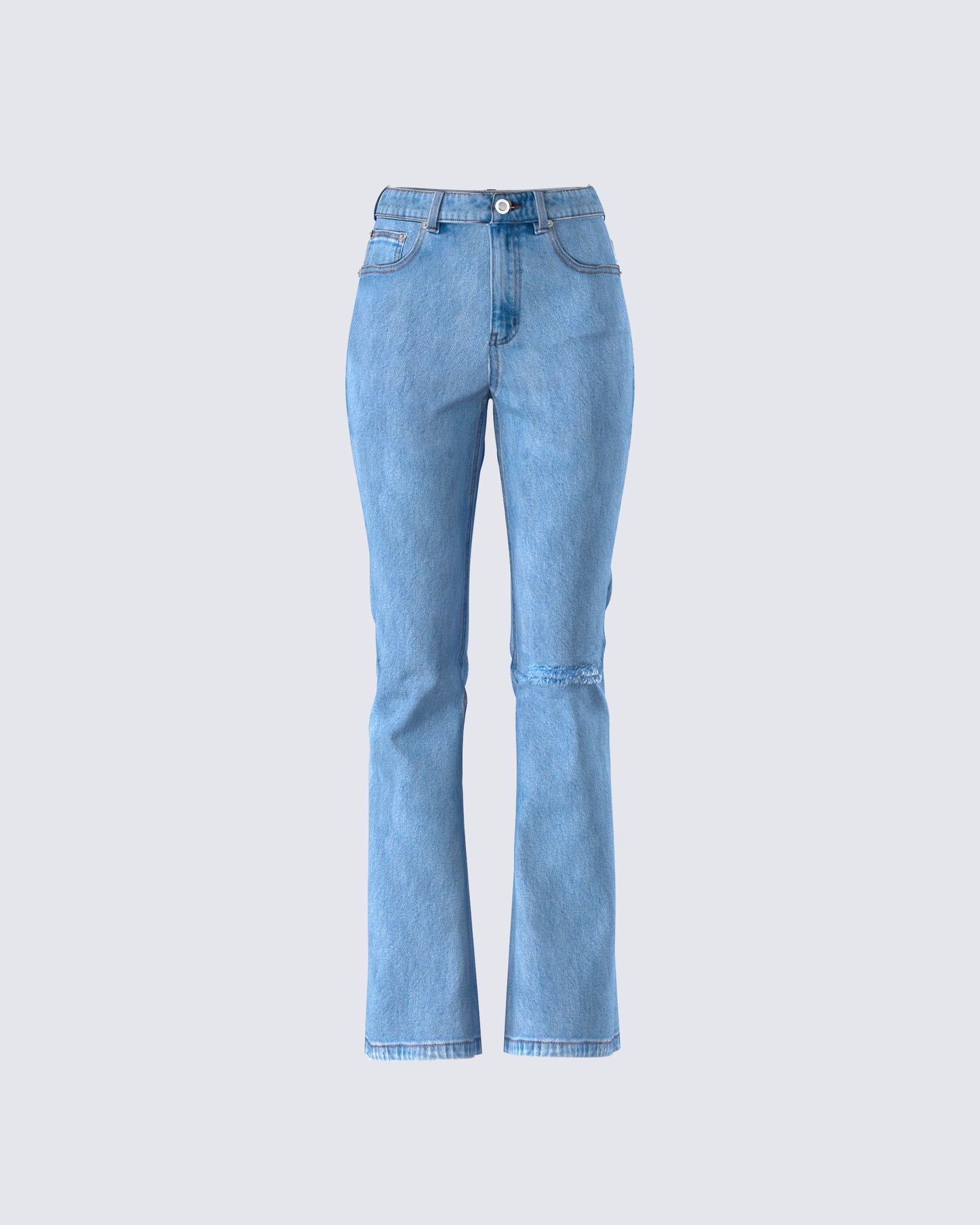 Zosia Blue Denim Ripped Jean product front