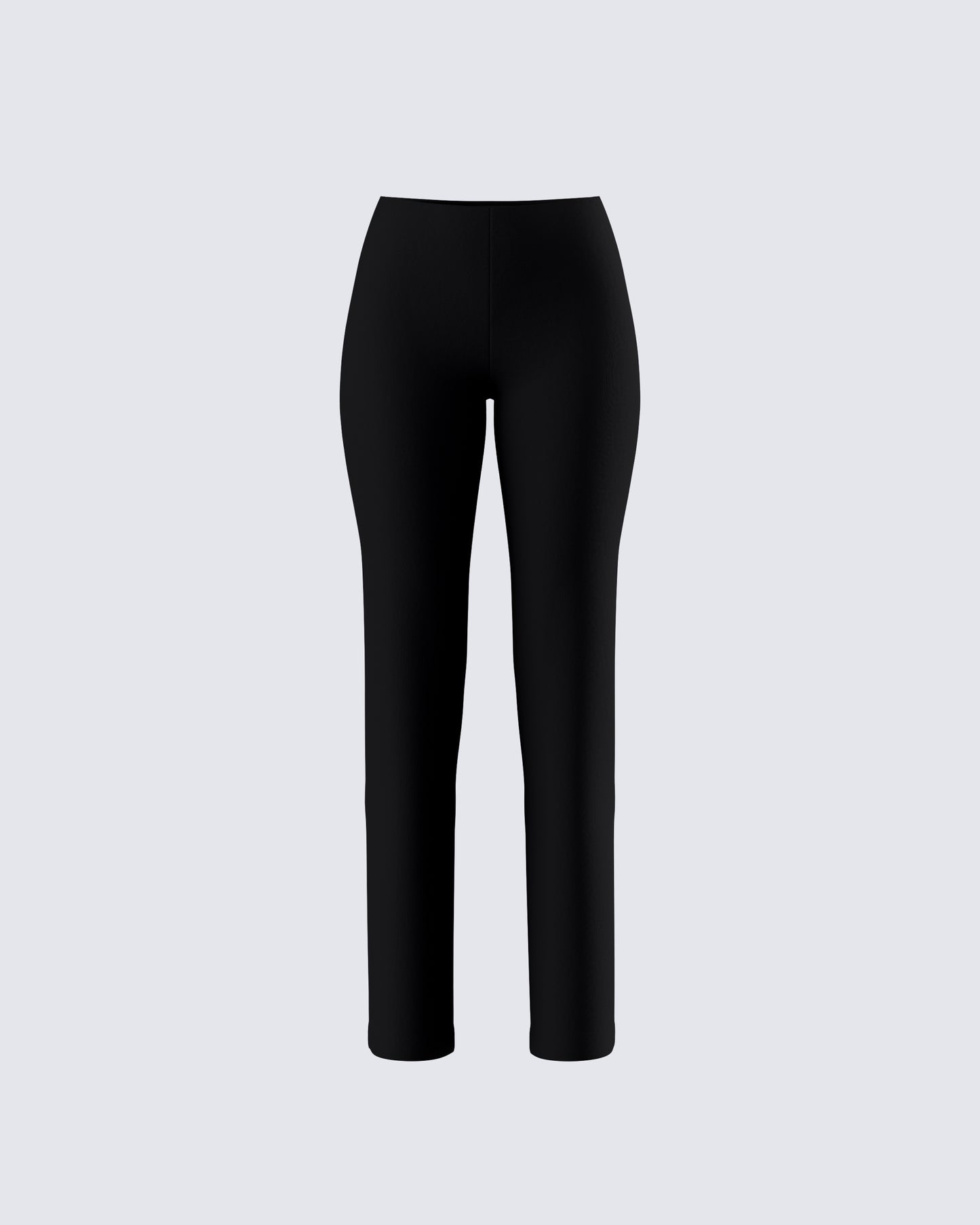 Bronte Black Ponte High Rise Pant  product front
