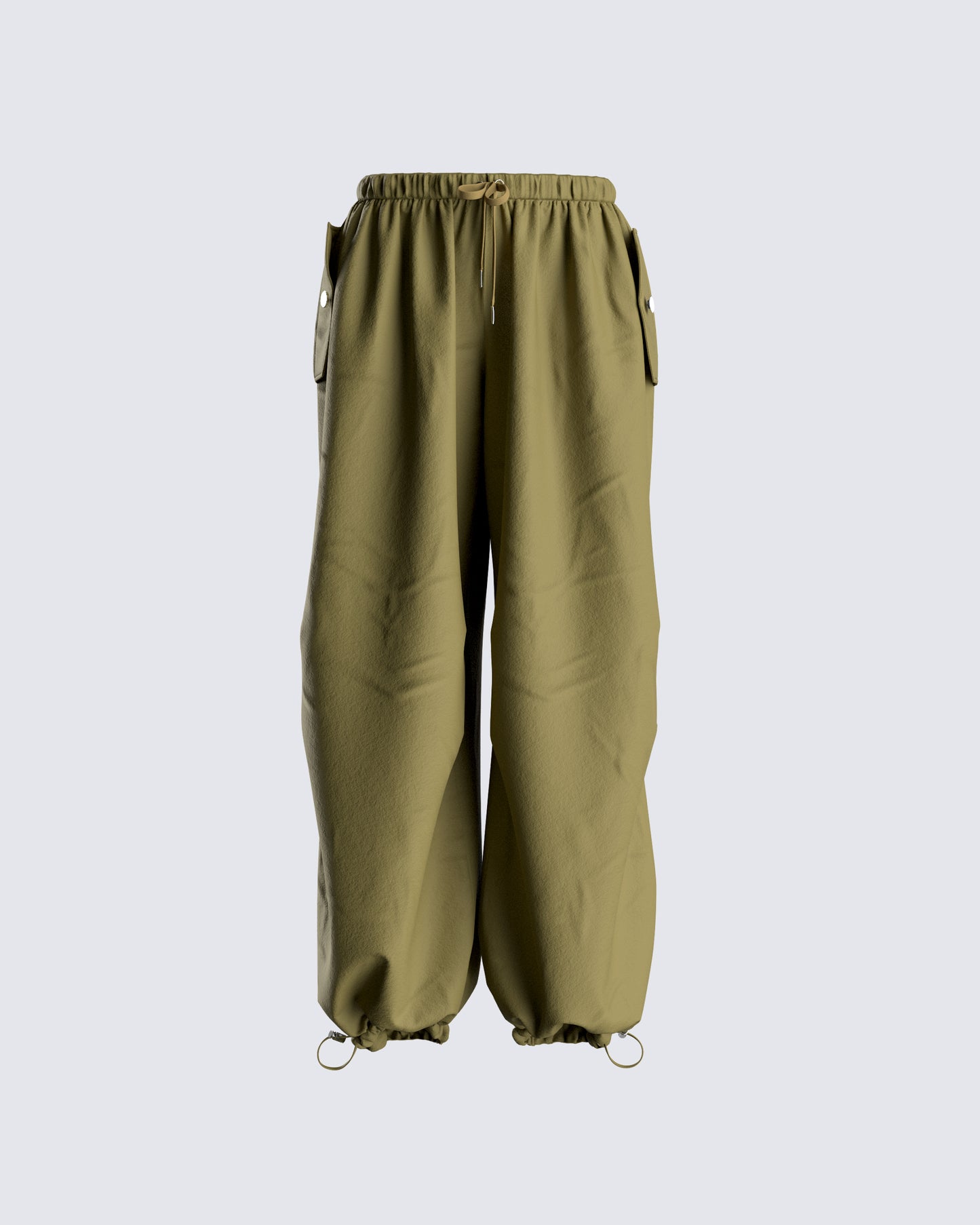 Adriana Green Parachute Pant 3d product front