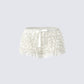 Daria Ivory Low Rise Bloomer Micro Short product front