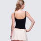 Atara Black Slogan Cami Top