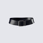 Imelda Black Vegan Leather Belt
product front