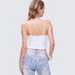 Wilmer White Tie Front Cami Top