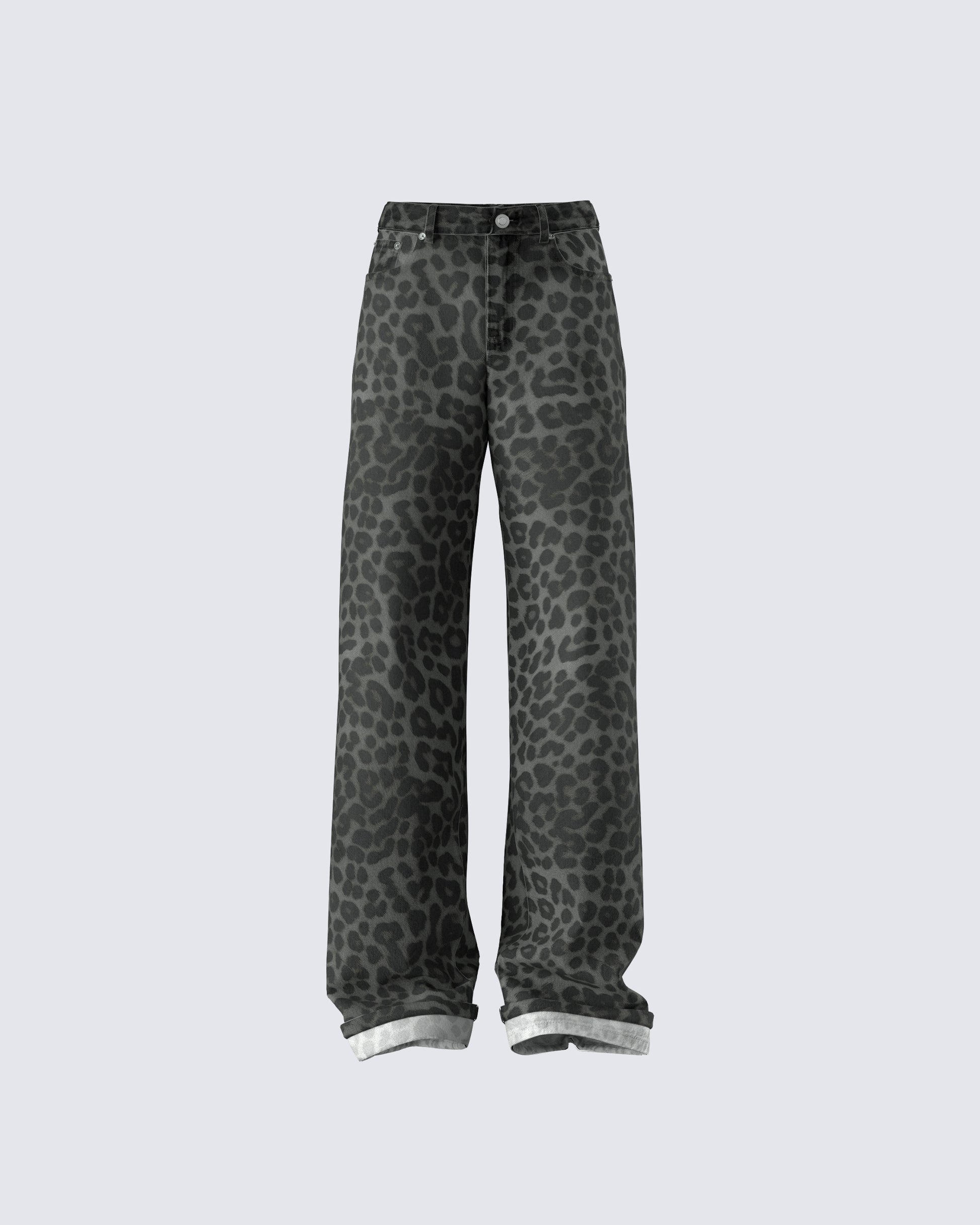 Nerida Leopard Mid Rise Pant
product front
 