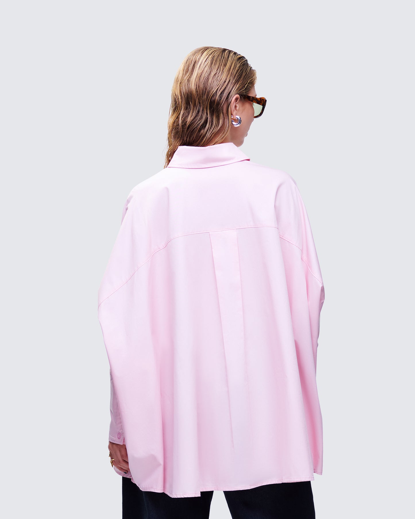 Hesper Pink Box Cut Shirt