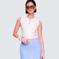 Heidi Ivory Sweater Pattern Top