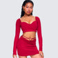 Venetia Red Sweetheart Top