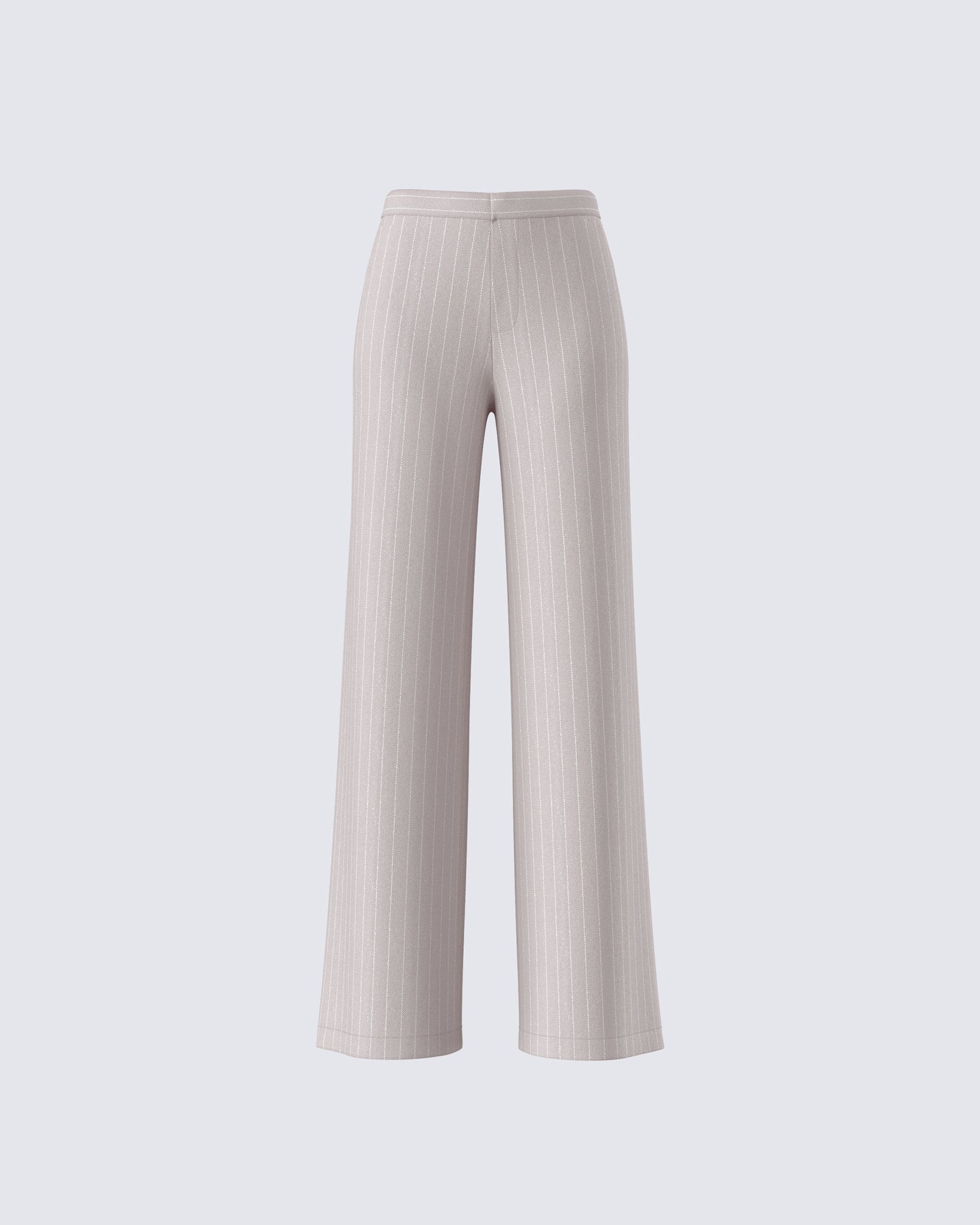 Jaelyn Beige Pinstripe Trouser product front