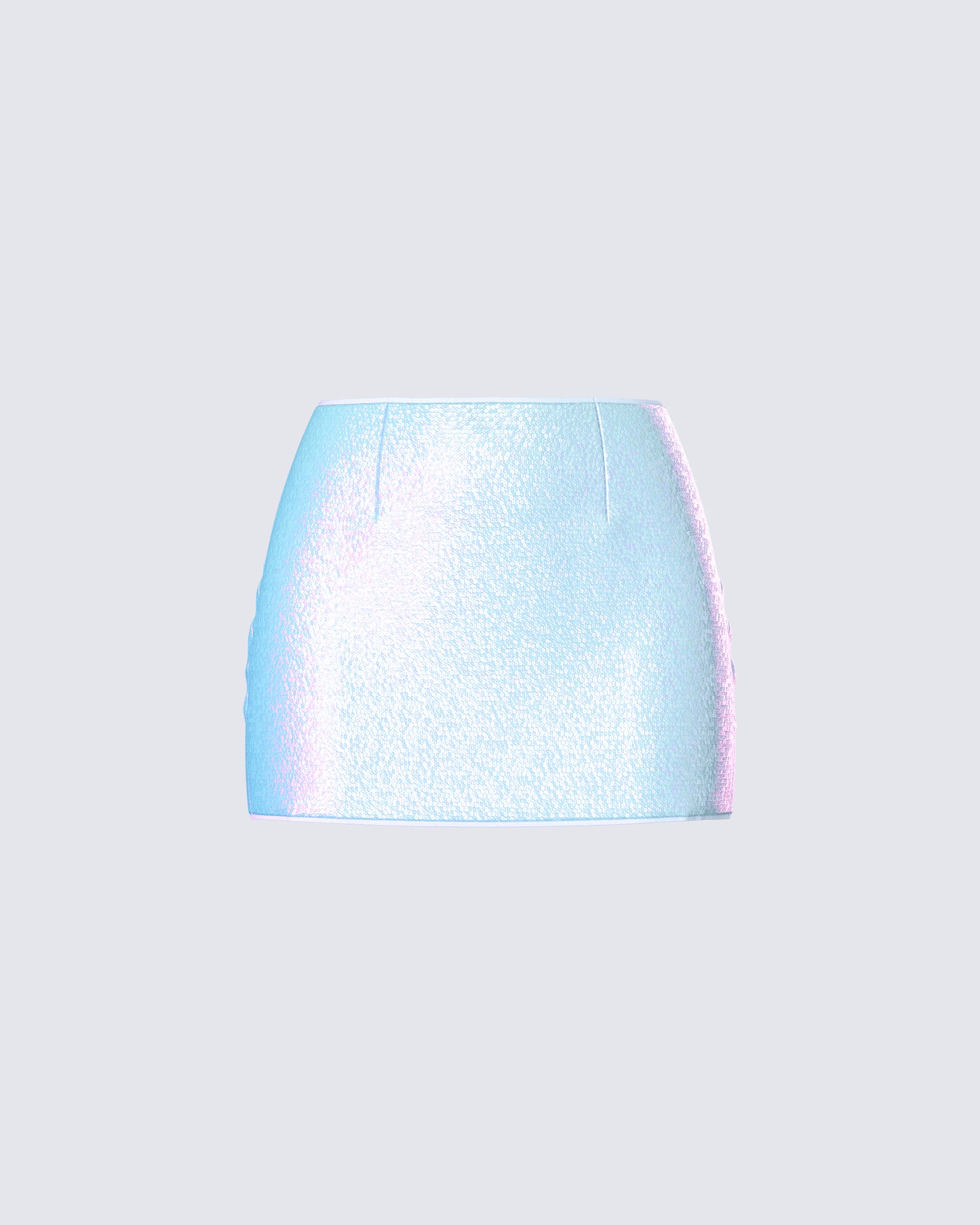 Courtney Blue Sequin Mini Skirt