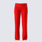 Alyssa Red Knit Pant product front