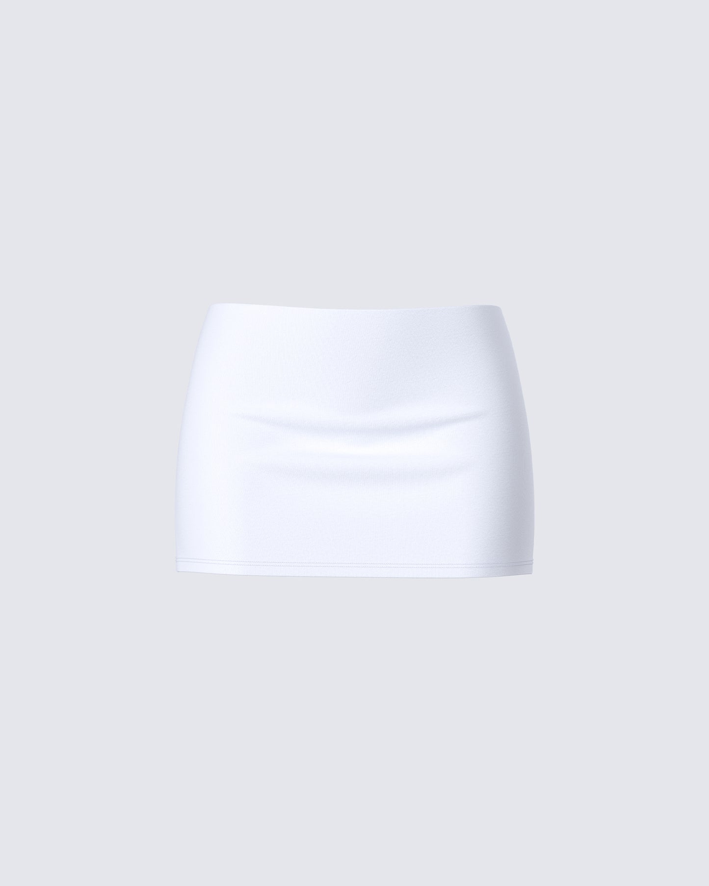 Cassandra White Mini Skirt product front