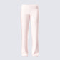 Alyssa Pink Knit Pant 3d product front