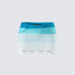 Vanessa Turquoise Sequin Knit Skirt 3d product front
