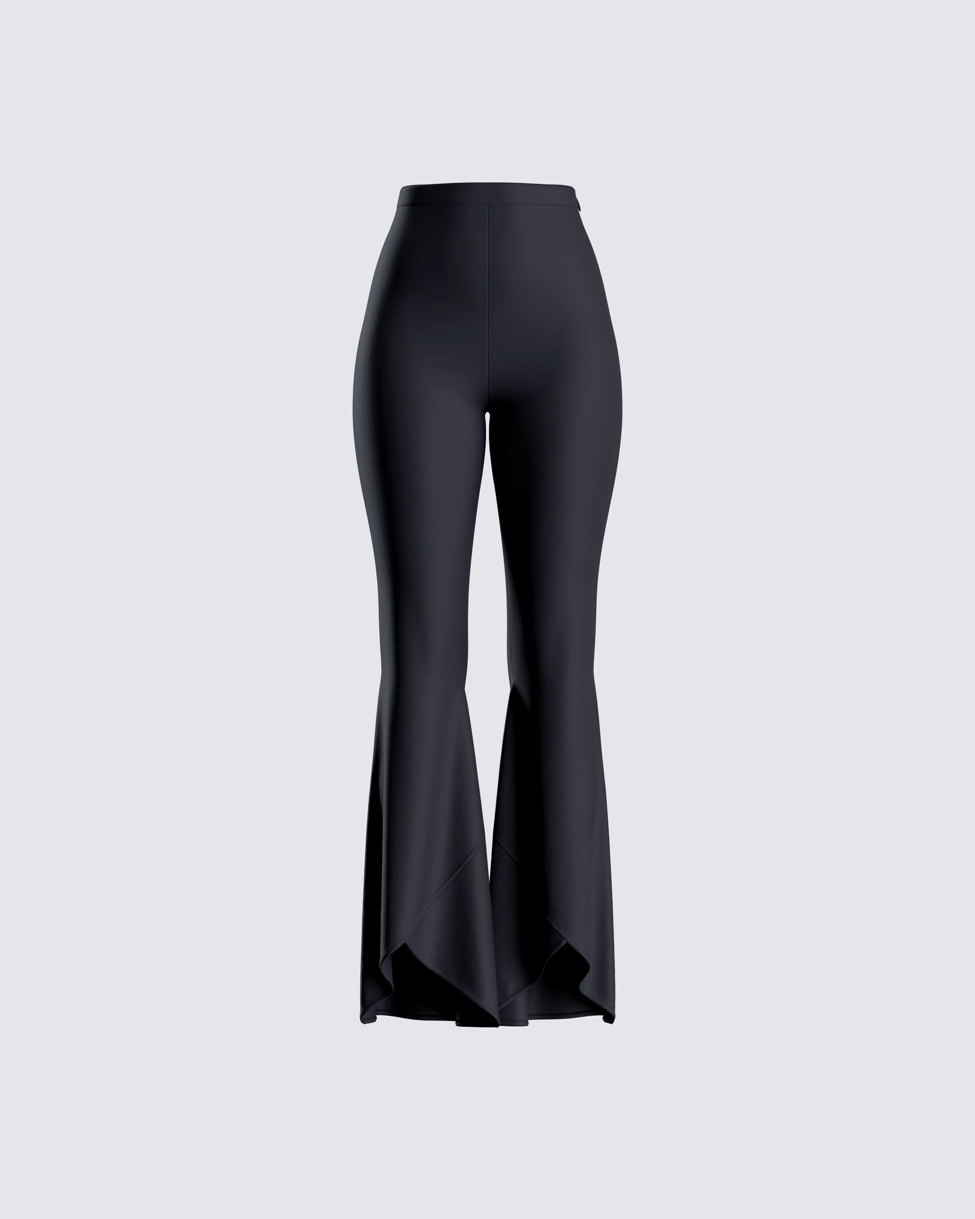 Catalina Black High Waist Pant 3d product front