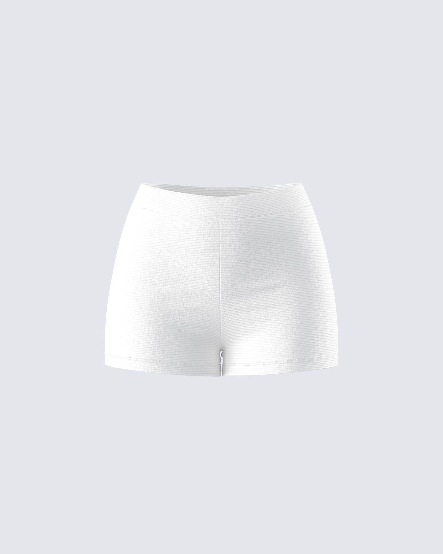 Priya Cream Rib Short 3d product front