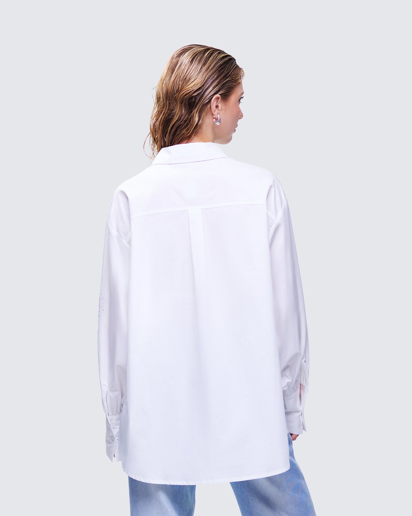 Rafaela White Heart Diamante Shirt