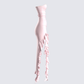 Sadira Pink Strapless Ruffle Dress