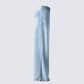 Rahel Blue Denim Pleat Jean