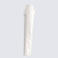 Saga White Frayed Denim Jean