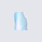 Courtney Blue Sequin Mini Skirt