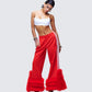 Elodie White Cropped Top