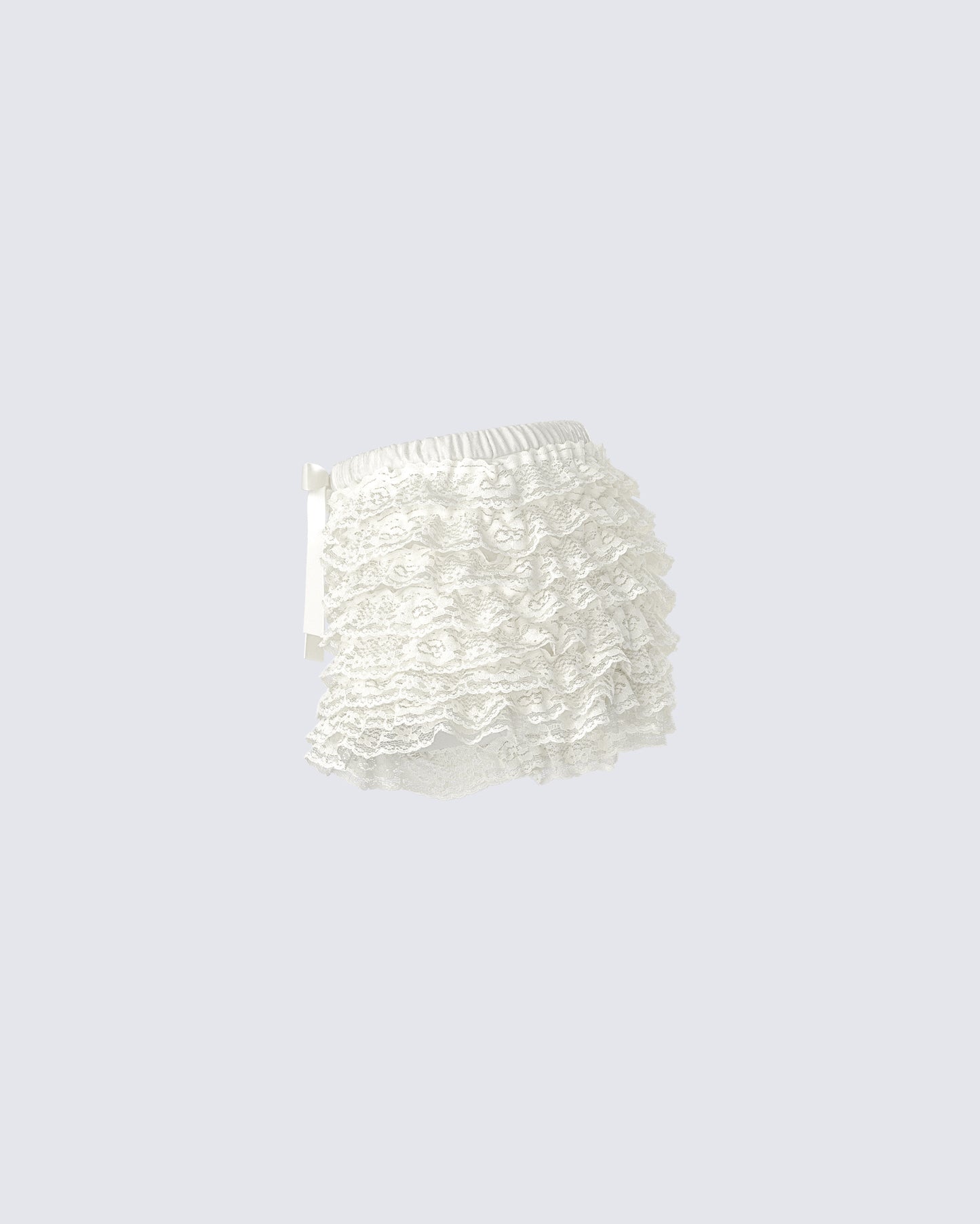 Daria Ivory Low Rise Bloomer Micro Short