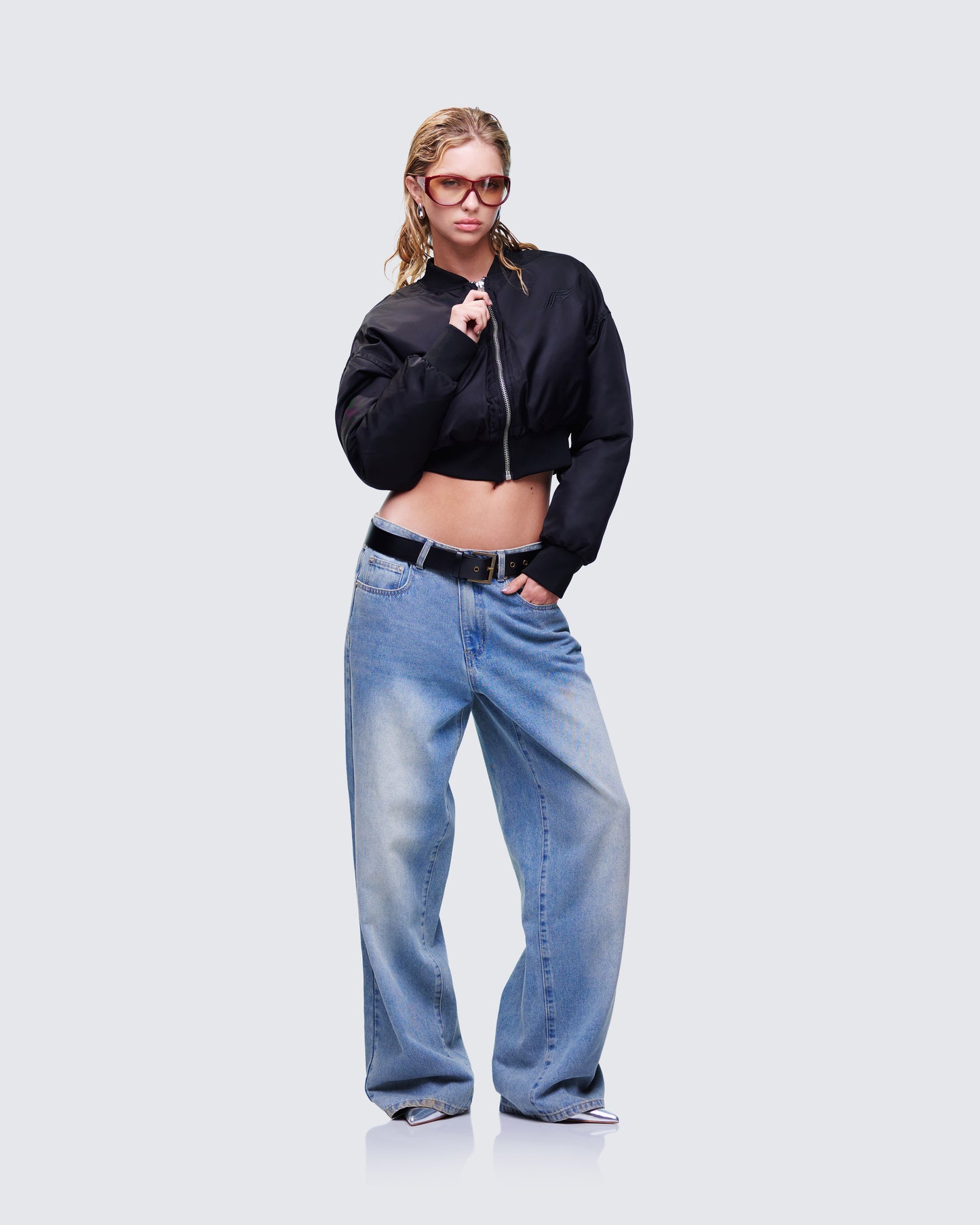 Isabeau Black Waist Belt