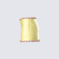 Nori Yellow Floral Micro Mini Skirt
