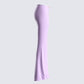 Scout Purple Rib Flared Pants