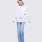 Rafaela White Heart Diamante Shirt